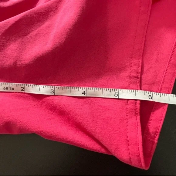 Patagonia Shorts Women's Pink Hip Pocket Front Tie & Snap Size 6 - Picture 8 of 8